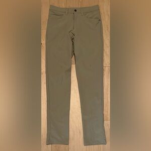 Lululemon ABC 5-Pocket Pants Tan Beige Khaki Men’s 28 (Fit 30x32)